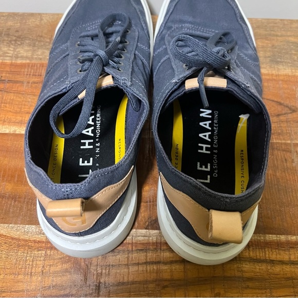 Cole Haan Grandpro Rally Navy Canvas Sneakers, Men’s Size 10 - Picture 5 of 7